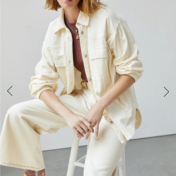 Maeve Corduroy Shirt Jacket - Picture 4 of 7